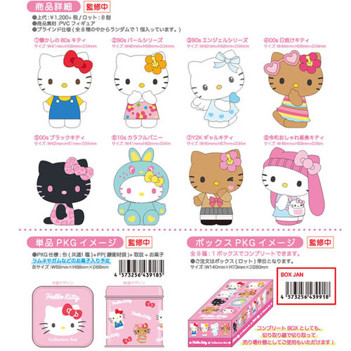 现货秒发日本代购三丽鸥Hello Kitty复刻年代潮玩收藏盒