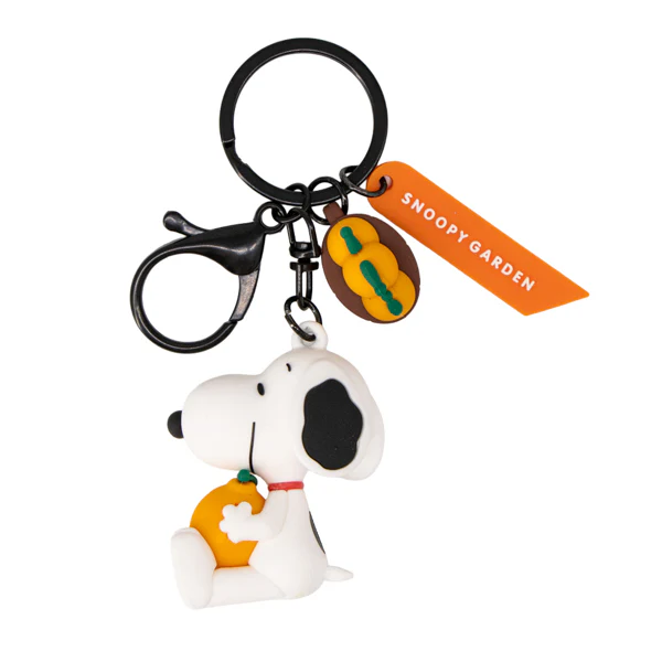 日本代购 snoopy史努比可爱立体钥匙扣耳机挂链挂件钥匙礼物