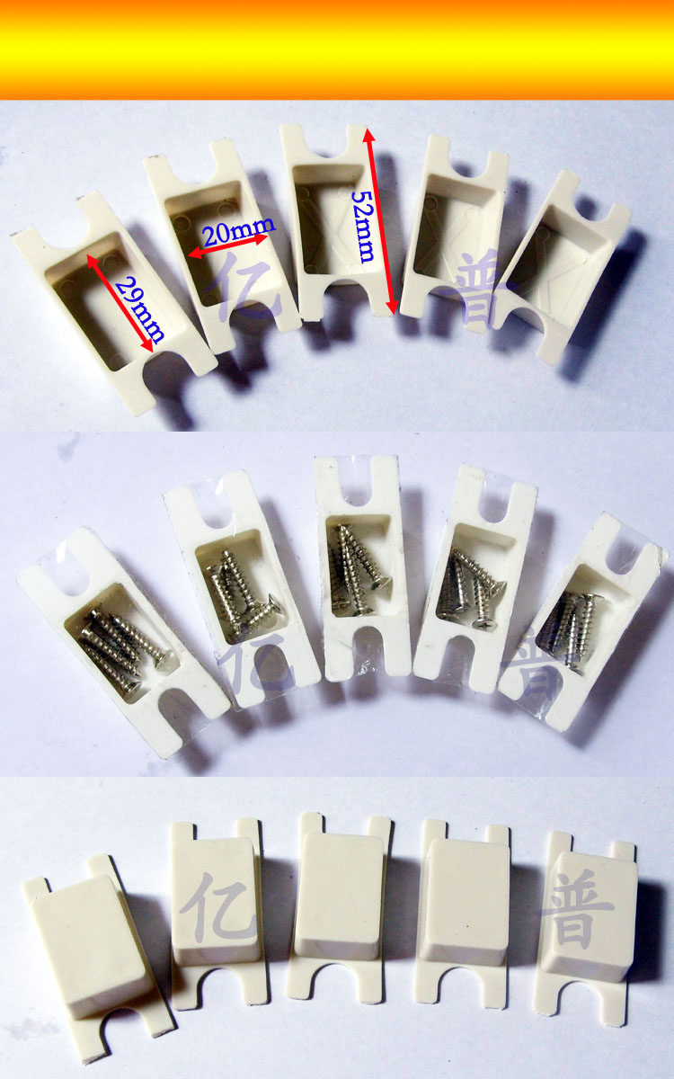 门锁扣盒塑料胶扣盒铝合金厨房卫生间单舌门框锁密封闭白色胶扣盒