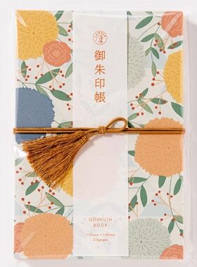 日本京都限定奉纸御朱印贴朱印帐直书朱印本生日礼物22页