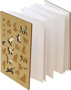 日本限定木质御朱印贴朱印帐直书朱印本生日礼物30页