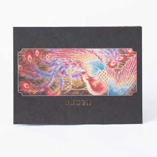 日本高知限定凤凰日月御朱印贴收纳朱印本20页生日礼物