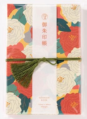 日本京都限定奉纸御朱印贴朱印帐直书朱印本生日礼物22页