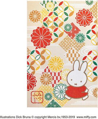 日本miffy米菲限定御朱印贴朱印帐直书朱印本生日礼物24页