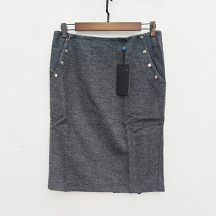 洪秀女 CANDACE 秋冬 女装 76826B 休闲 百搭 半身裙