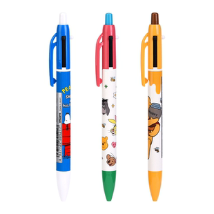 日本sunstar太阳星维尼熊史努比限定2+1多功能模块中油笔自动铅笔