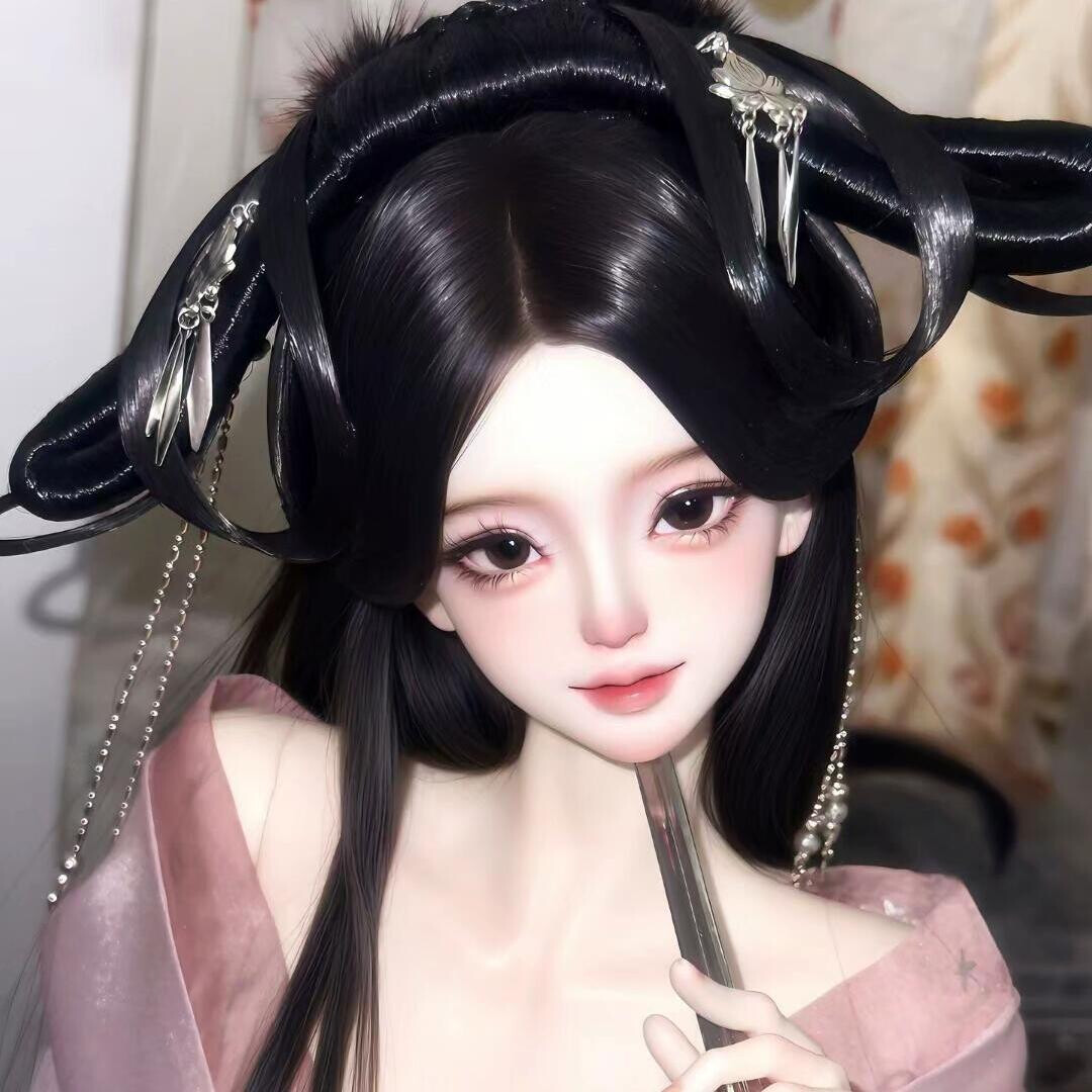 bjd正版3分小姝女娃三素