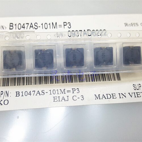 B1047AS-101N=P3原装进口 贴片大电流功率电感器 7x7-100uh 0.88A