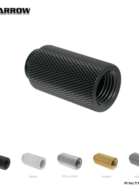Barrow G1/4' 黑/银/白 内牙延长螺座（延长30MM） TNYZ-G30