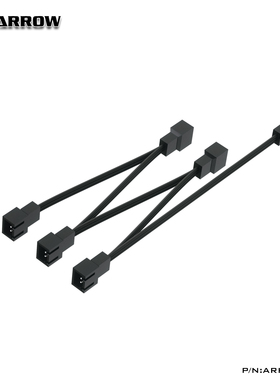 Barrow 极光 1分5 5V3PIN水冷灯光风扇扩展线束 集线器 ARKZXS1-5