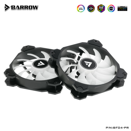 barrowrgb炫彩灯光bf04-pr风扇
