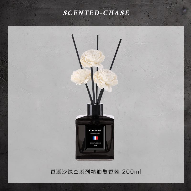 无火香薰精油家用厕所熏香酒店除臭藤条香薰瓶UT她栀子花香味香薰