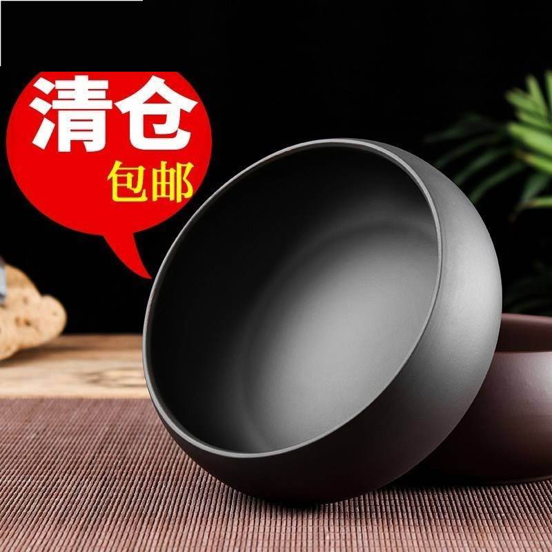 宜兴紫砂茶洗大号陶瓷小号水洗茶碗茶杯洗笔洗功夫茶具烟灰缸花盆