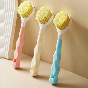 儿童小马桶刷婴儿马桶刷子座便器清洁刷小孩便盆刷弯头S型刷子