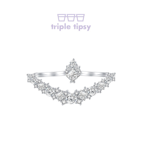 tripletipsy何泓姗同款戒指闪耀