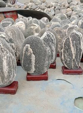 天然精品正宗泰山石敢当补缺角化路冲靠山青石头奇石室内玄关摆件