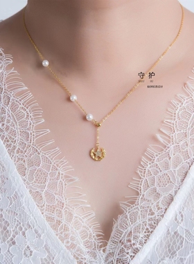 五角星橄榄枝军嫂S925纯银项链兵哥哥送女友军旅原创异地情侣首饰