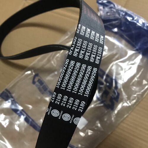 轻卡德龙K3000发动机皮带压缩机皮带潍柴K5000皮带原厂