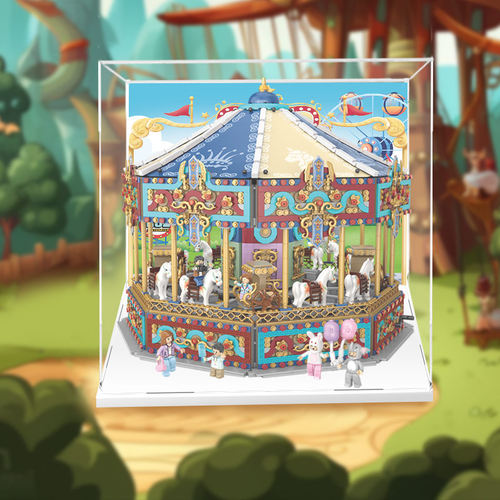 LOZ/俐智旋转木马成人高难度