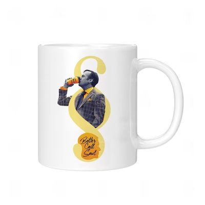 美剧BetterCallSaul风骚律师绝命毒师周边陶瓷马克杯家用牛奶杯