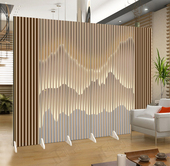 屏风隔断办公室客厅墙中式 卧室遮挡酒店轻奢简约现代折叠移动家用