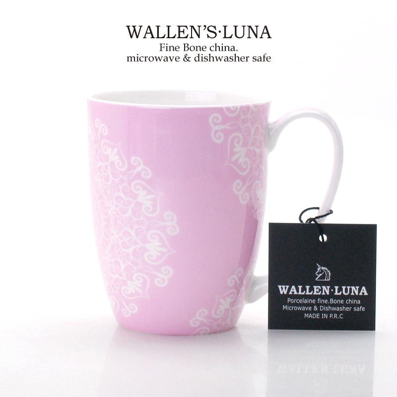 LUNA系列小清新骨瓷杯情侣马克杯