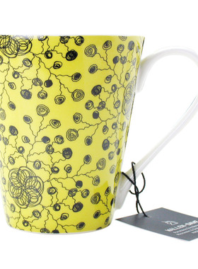 WALLEN人气骨瓷马克杯大容量北欧小清新个性陶瓷新款咖啡杯包邮