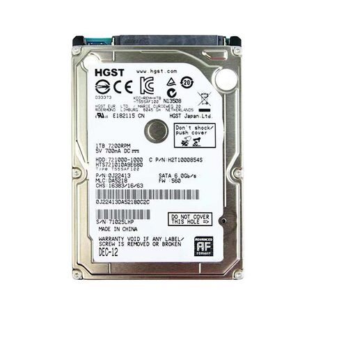 7200转笔记本硬盘 500G640G 750G 1TB机械盘 串口 2.5寸 高速稳定