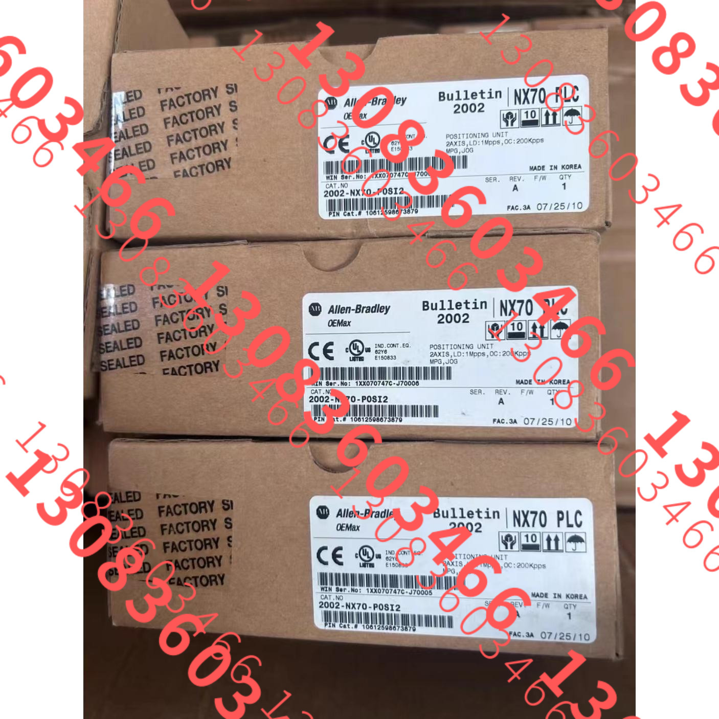AB罗克韦尔PLC模块 2002-NX70-POSI2 2002-NX70-POSI4
