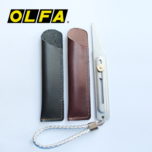 特价日本进口OLFA CK-2不锈钢皮具 美工刀 手工模型专用 露营用刀