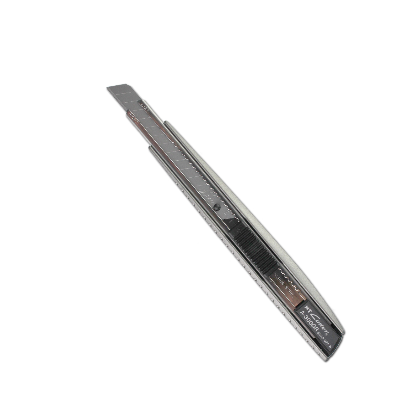 日本进口NT CUTTER A-300GRP全金属美工刀小号切割壁纸刀片裁纸刀 - 封面
