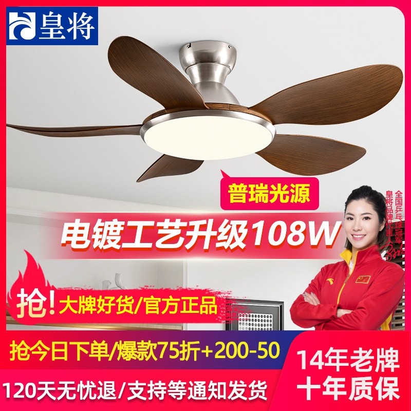 变频吊扇灯客厅家用吸顶风扇灯20扇一体风扇吊扇25年新款餐厅灯风