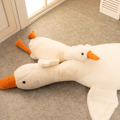 趴趴大白鹅公仔毛绒玩具