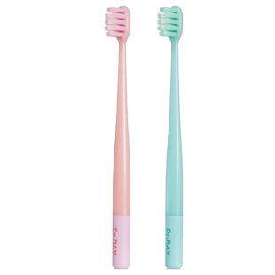 雷治新品简约绵密泡泡小头牙刷成人软毛清洁护齿防滑家用情侣装