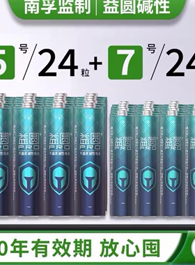 南孚控股益圆Pro5号7号智能电子门锁空调电视遥控器玩具五号七号