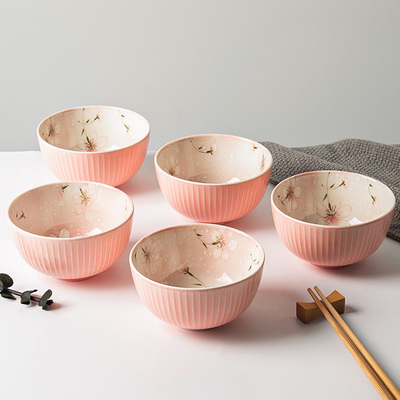 日式陶瓷碗家用米饭碗
