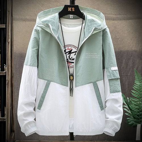 Summer Jacket Men's Thin Loose Jacket Student's Korean-style