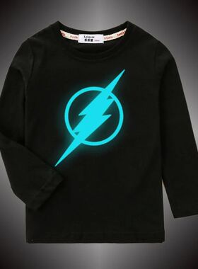 Aimi Lakana Kids Lightning Costume Boys Long Sleeve Shirt