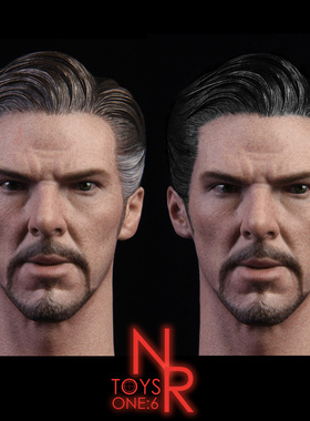 现货 NRTOYS 1/6 奇异博士2.0 高品质男头雕 定就送 手型