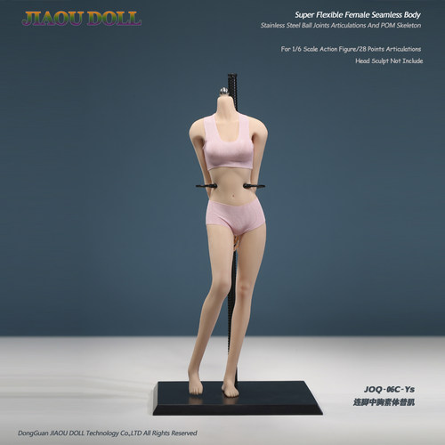 连脚中胸素体3代16女兵人岚无头