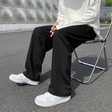 潮流拼接直筒休闲裤男大码宽松拖地长裤K2119P50控价68，男装休闲裤，电商A073