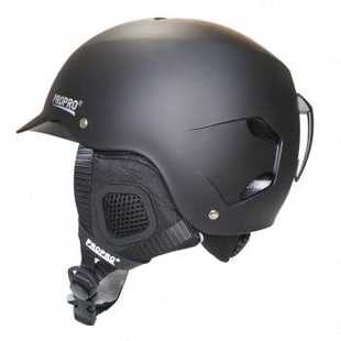 新品PROPRO滑雪头盔带帽檐一体男女专业单板双板保暖透气滑雪装品