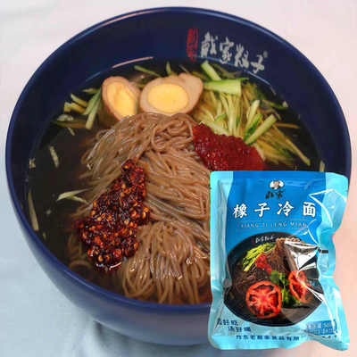 包邮新品橡子冷面满族特色大凉面速食大冷面面条粗粮细作老戴家