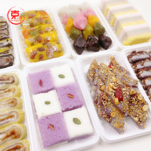 韩式打糕年糕米糕正宗韩国风味手工糯米蜜糕朝鲜传统美食黄豆粉粘