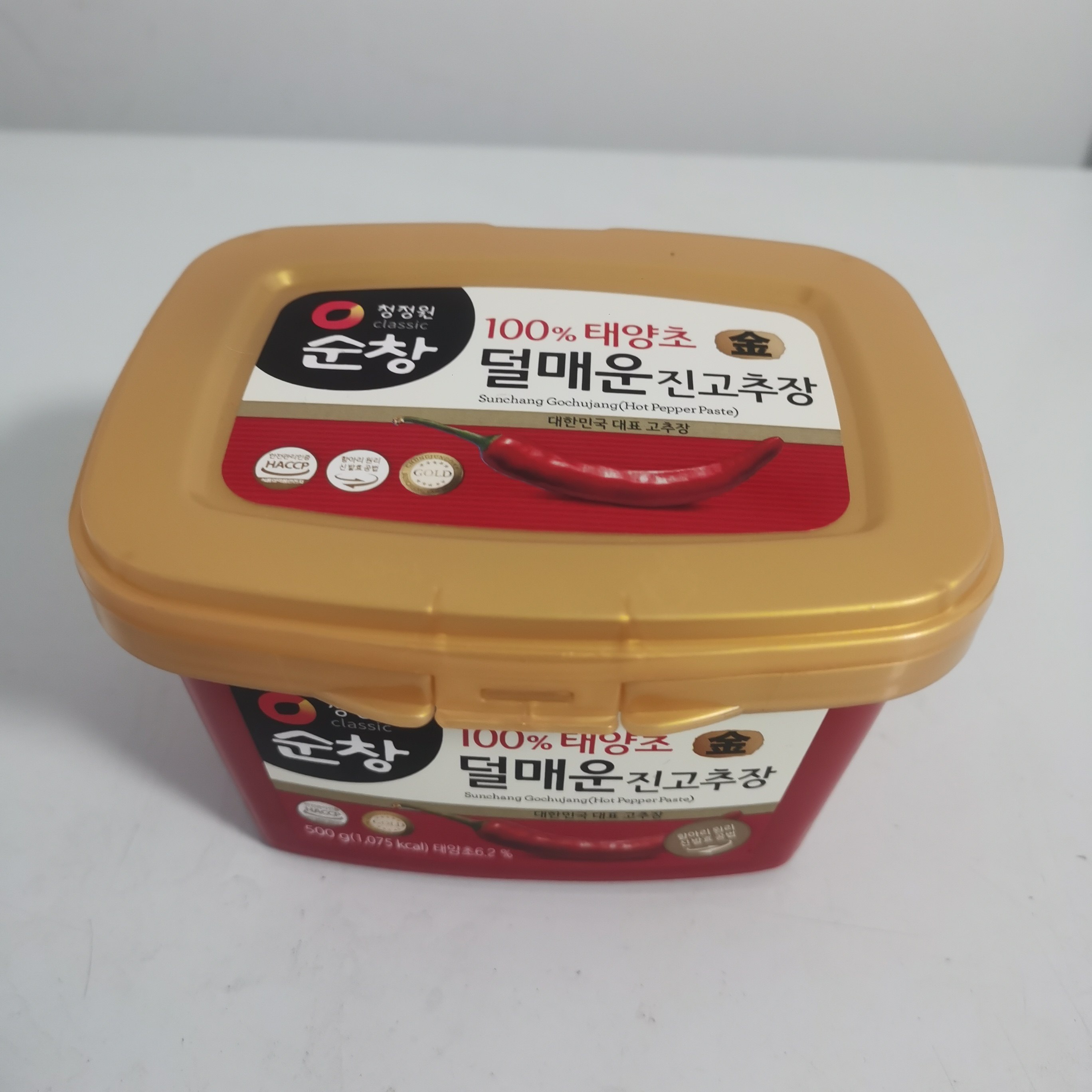 韩国进口清净园辣酱微辣顺昌辣椒酱韩式石锅拌饭辣炒年糕酱火锅