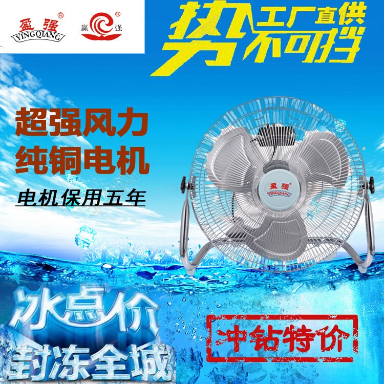 赢强盈强趴地扇商用强力电风扇工