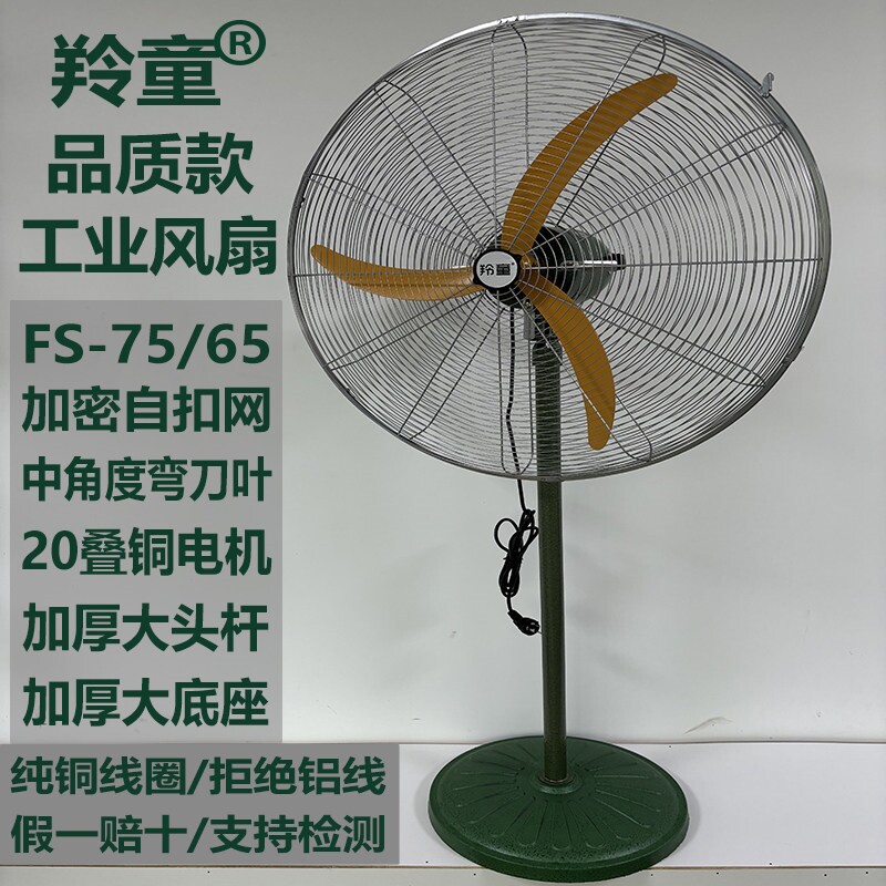 落地式工业风扇立式大风扇强力纯