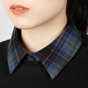 新款假领子女高档百搭假领春秋毛衣卫衣内搭配饰衬衫领子护颈衣领