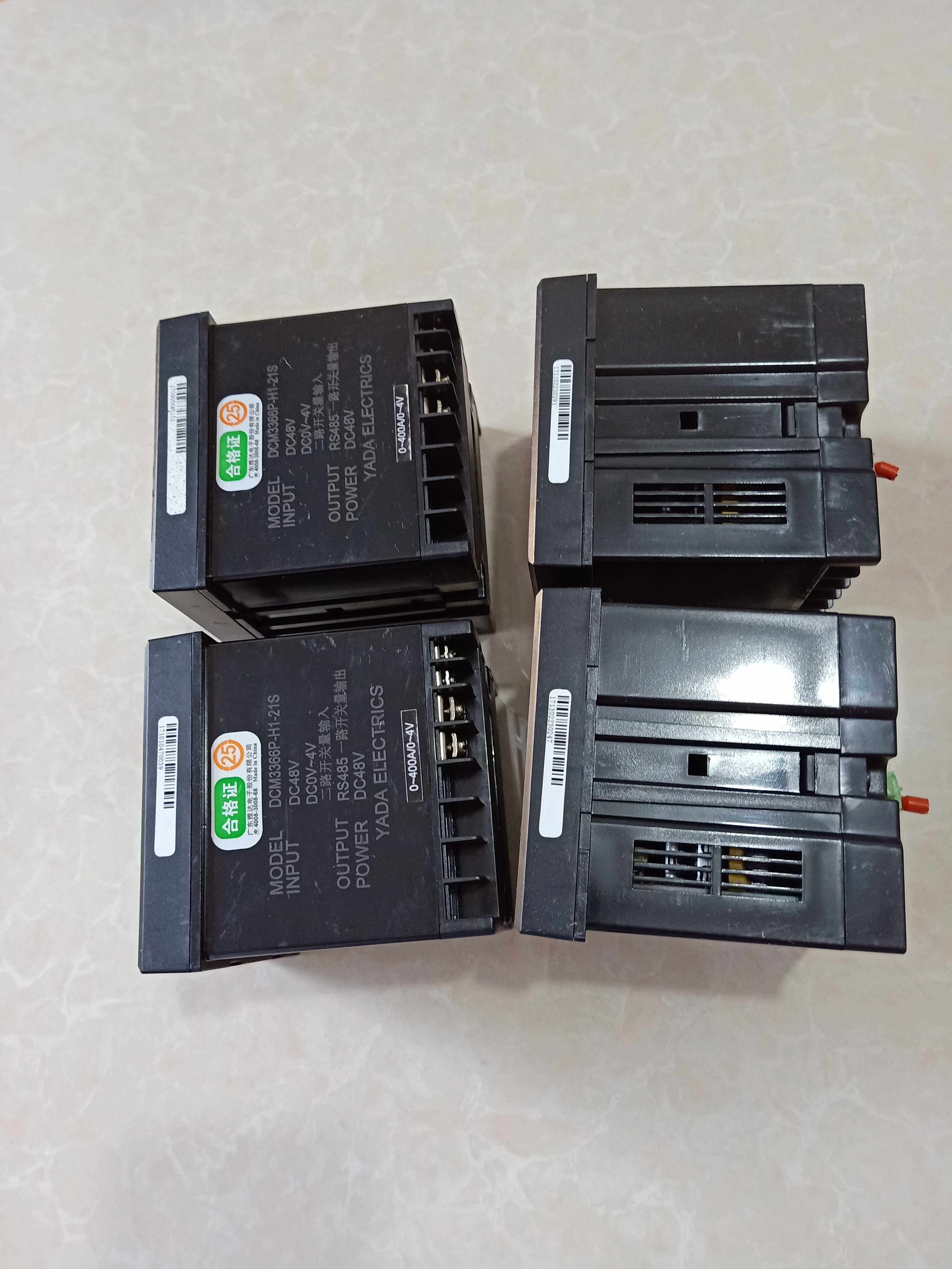 二手 电能表 dcm3366p-h1-21s 多回路直流电度表 实物图