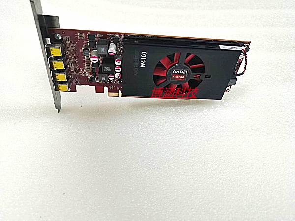 AMD FirePro W4100 2GB专业图形显卡多屏影视 3D设计渲染炒股